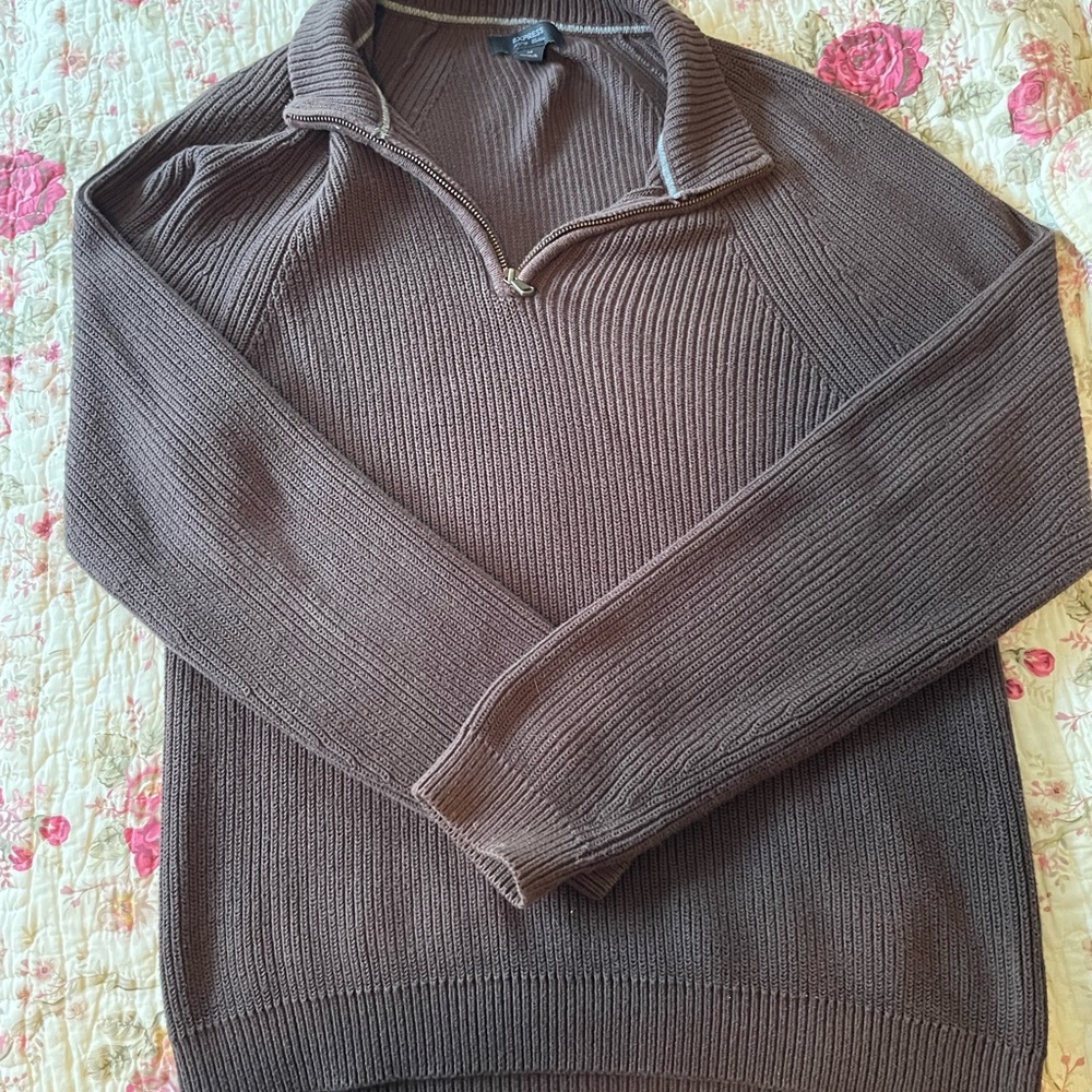 Brown Express Sweater